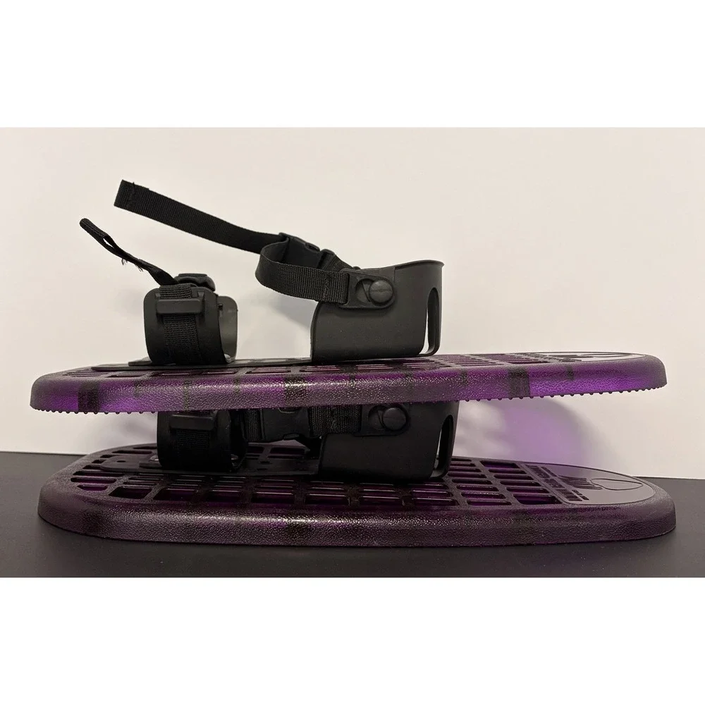 L.L. Bean Little Bear Unisex Grizzly‎ Adjustable Snow Shoes Purple Ages 5-12